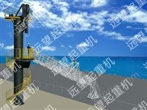 垂直油缸式登船梯