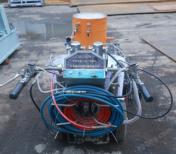手推冷噴雙組份劃線機(jī)