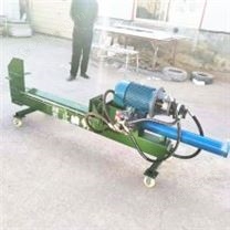 佳诚 卧式树疙瘩劈柴机 15吨劈木机 电动液压1米行程劈材机