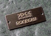 鋅合金家具牌